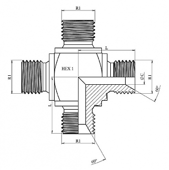 TN101 BSP 1/2"